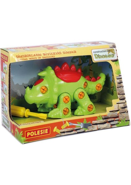 Polesie Sök Tak Dinozor Triseratops 32 Parça - POL-76816 (Lisinya)