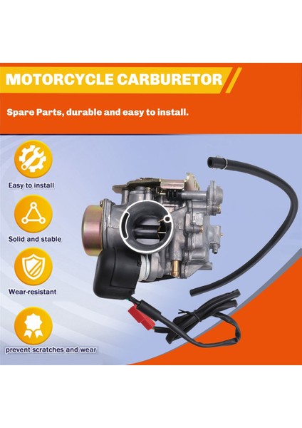 30MM Motosiklet Motoru Karbüratör Lınhaı 250CC Asw Manco Talon Lınhaı Bıghorn 260CC 300CC Atv Utv Off Road (Yurt Dışından) fırsatları