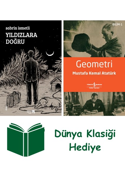 Yıldızlara Doğru + Geometri + Dünya Klasiği Hediye
