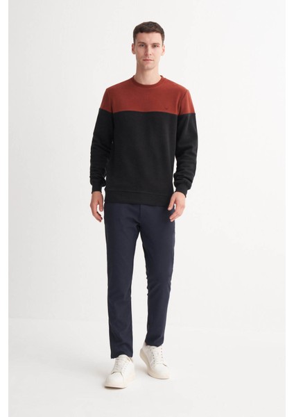 Kiremit Erkek Sweatshirt 56420