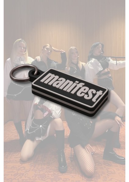 Manifest Temalı Anahtarlık – Özel Tasarım Kalın – Manifest Grubuna Özel