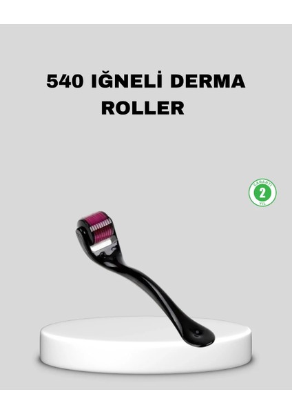 Derma Roller Titanyum Iğneli Cilt Yenileyici – Akne ve Kırışıklık Karşıtı