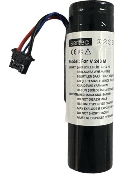 Verifone V240M BPK474-001 Pos Uyumlu Batarya fiyatları