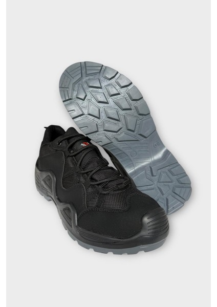 Kışlık Taktikal Su Geçirmez ve Kaymaz Taban Erkek Trekking & Outdoor Bot Siyah