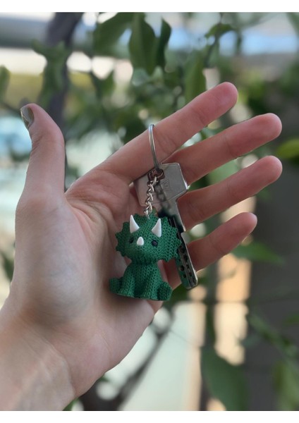 Örgü Desenli Tilki Anahtarlık – Sert Plastik, Çanta Süsü & Charm, Hayvan Figürlü Aksesuar modelleri