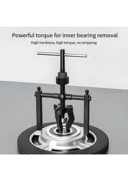 Otomobil Çektirmesi Üç Çene Iç Delik Rulman Çektirmesi Rulman Cihazı Temizleme Aracı Motosiklet Lastiği Çektirme Onarım Aracı (Yurt Dışından) indirimleri
