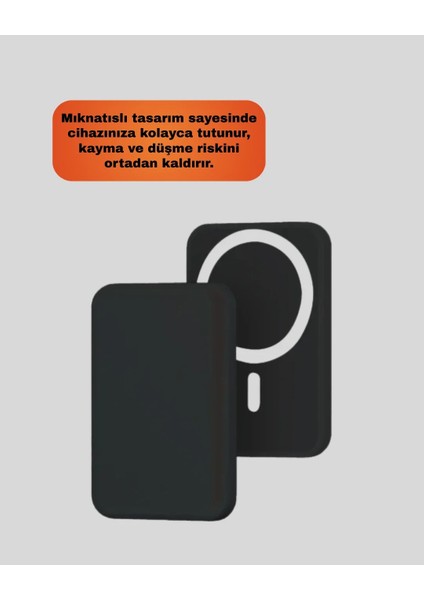 Magsafe Araç Telefon Tutucu 15W Hızlı Şarj Type-C Girişli modelleri