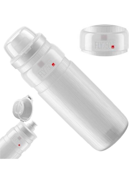 Fly Tex Mtb Bisiklet Matara 750ML Şeffaf fiyatları
