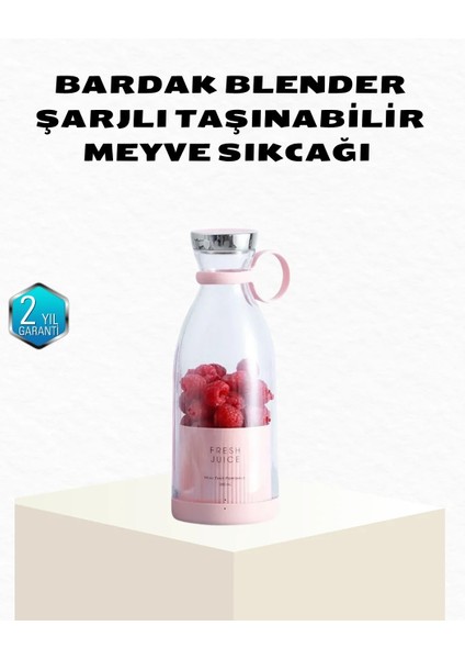Kablosuz Taşınabilir Mini Blender – USB Şarjlı, 1200MAH
