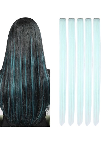 Renkli Sentetik Çıt Çıt - 5 Adet - D15