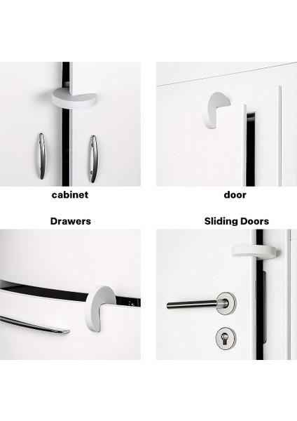 Kapı Çarpma Önleyici 4’lü Set – Bebek Güvenlik Köpük Kapı Stoperi, Parmak Koruyucu fiyatları