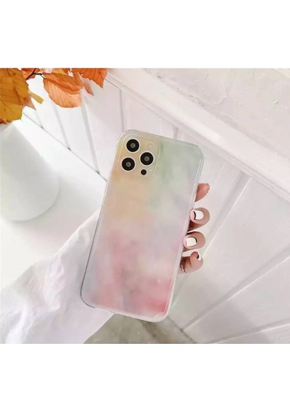 Iphone 14 Pro Uyumlu Baskı Tasarımlı Şeffaf Kılıf