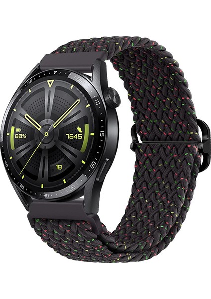 Ally 22MM Gear S3 Watch 4 -Gt2 GT2E 46MM Japon Tokalı Elastik Kayış KORDON-(5775) - ?38?66E5-6G8