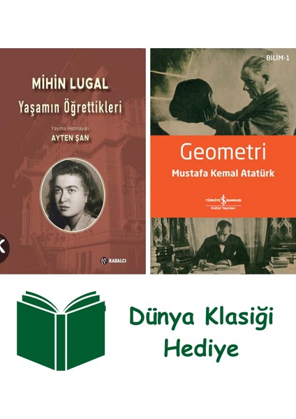 Yaşamın Öğrettikleri + Geometri + Dünya Klasiği Hediye