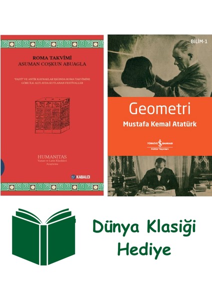 Roma Takvimi + Geometri + Dünya Klasiği Hediye