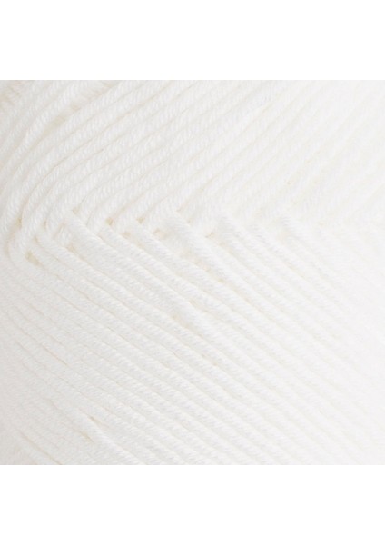 Baby Cotton Beyaz El Örgü Ipi - L001 - 33628 fiyatları