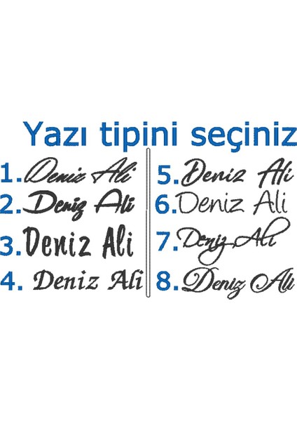 Isme Özel Nakışlı Müslin Bebek Seti – Battaniye, Yastık ve Kıyafet Takımı (6 Parça)