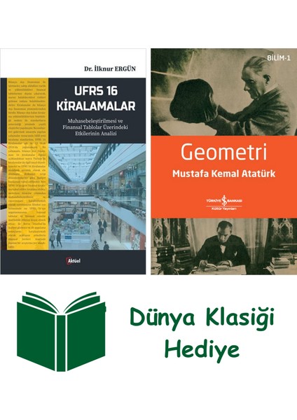 Ufrs 16 Kiralamalar + Geometri + Dünya Klasiği Hediye