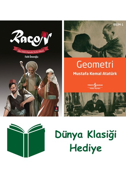 Racon + Geometri + Dünya Klasiği Hediye