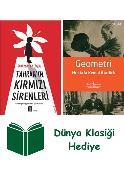 Tahran'ın Kırmızı Sirenleri + Geometri + Dünya Klasiği Hediye