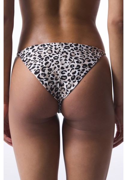 Leopar Desenli Leo Brazilian Bikini Altı