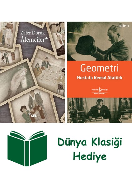 Âlemciler + Geometri + Dünya Klasiği Hediye