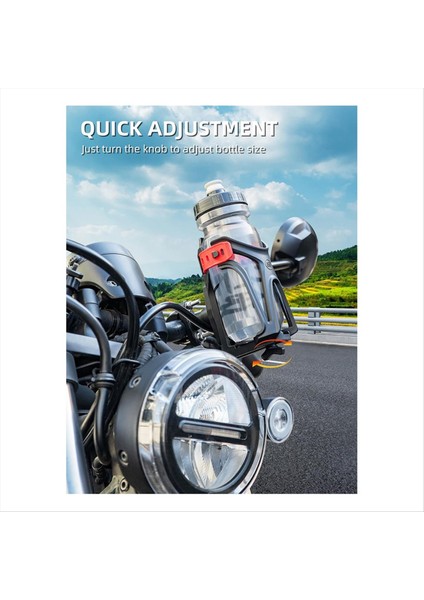 Rockbros Bisiklet Su Şişesi Tutucu Bisiklet Bardak Tutucu Motosiklet Bardak Tutucu, Şişe Boyutu Ayarlanabilir Gidon, Çerçeve Kırmızı (Yurt Dışından) fırsatları