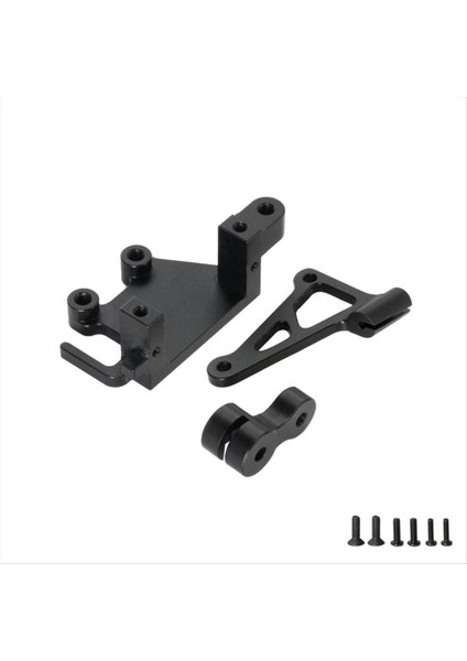 Kaliper Servo Montaj Servo Braketi LOS261013 Losı 1/4 Promoto-Mx Motosiklet LOS06000 LOS06002 Siyah (Yurt Dışından)