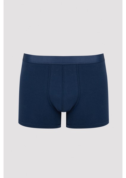 Erkek Pamuklu İndigo 3'lü Boxer