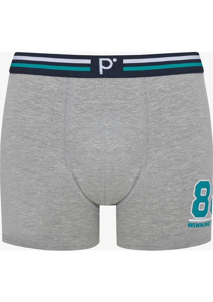 Erkek Pamuklu Numbers 5li Çok Renkli Boxer Külot