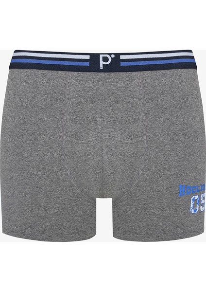 Erkek Pamuklu Numbers 5li Çok Renkli Boxer Külot