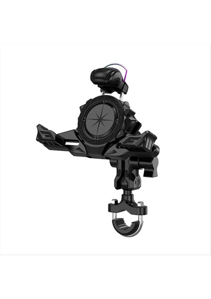 Motosiklet Gidonu Cep Telefon Standı Titreşim Önleyici Cep Telefon Standı Elektrikli Araç Telefon Tutucular Motosiklet Sürme (Yurt Dışından)