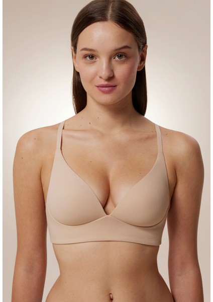 #hiççamaşırı Bej Balensiz Süper Bralet