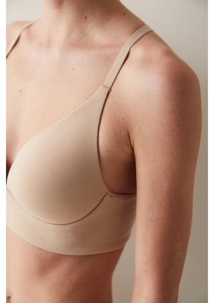 #hiççamaşırı Bej Balensiz Süper Bralet