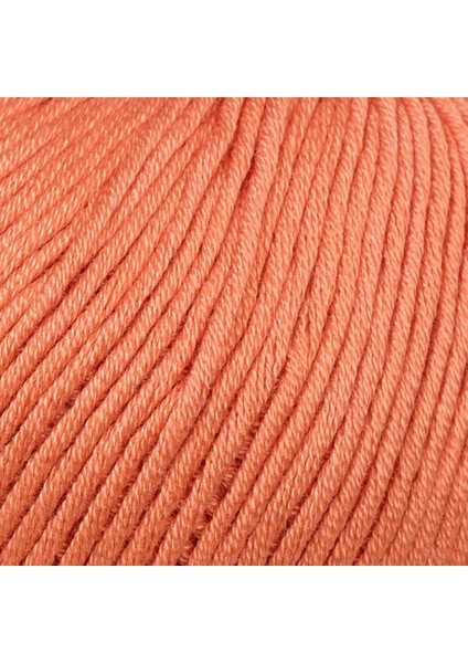 Mercerized Cotton Turuncu El Örgü Ipi - 201 - 33581 fiyatları