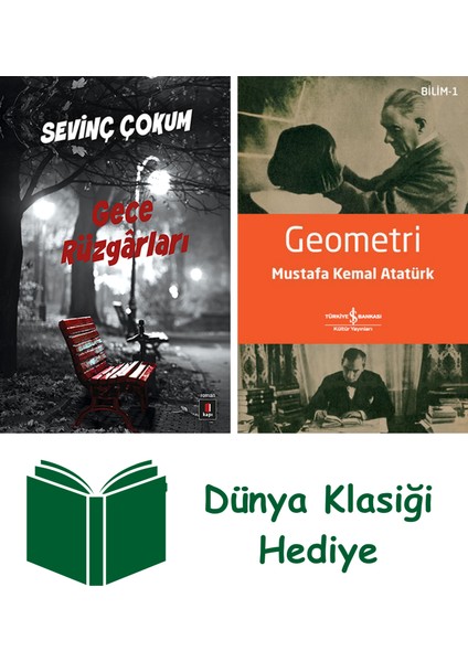 Gece Rüzgarları + Geometri + Dünya Klasiği Hediye