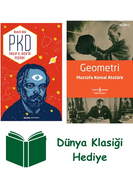 Pkd - Philip K. Dick'in Peşinde + Geometri + Dünya Klasiği Hediye