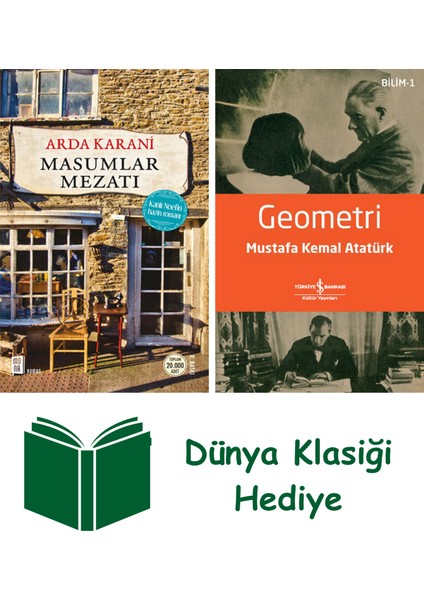 Masumlar Mezatı + Geometri + Dünya Klasiği Hediye