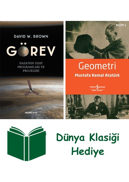 Görev - Nasa’nın Uzay Programları ve Projeleri + Geometri + Dünya Klasiği Hediye