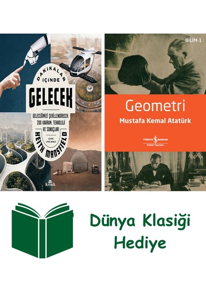 Dakikalar Içinde Gelecek + Geometri + Dünya Klasiği Hediye