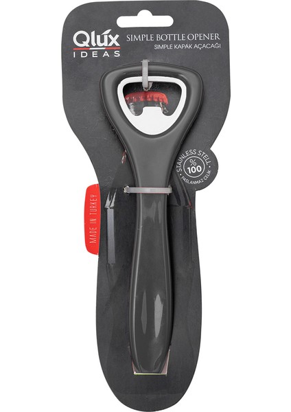 2 Adet Açacak Qlux Açacak Şişe Gazoz Soda Açacağı 2 Adet (Ekru-Gri-Pembe)