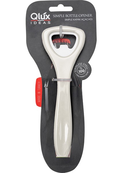 2 Adet Açacak Qlux Açacak Şişe Gazoz Soda Açacağı 2 Adet (Ekru-Gri-Pembe) modelleri