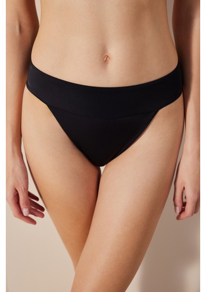 Basic Belt Siyah Bikini Altı