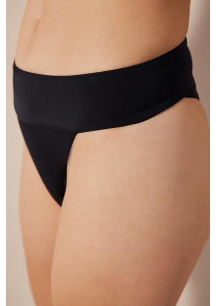 Basic Belt Siyah Bikini Altı