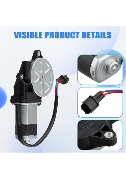 Nissan Altima Frontier Murano Sentra Xterra 80731-8991A Için 2 Pinli Araç Sürücüsü Sol Elektrikli Cam Kaldırma Motoru (Yurt Dışından) fırsatları