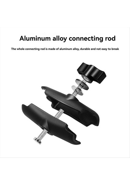 Motosiklet Bisiklet Eylem Kamera Yatağı Kiti INSTA360 X4 Gopro Çift Kafa Güçlü Kelepçe Gidon Braketi (Yurt Dışından) fiyatları