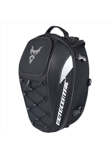 Motocentrıc Su Geçirmez Motosiklet Kuyruk Çantası Çok Fonksiyonlu Dayanıklı Arka Motosiklet Koltuk Çantası Yüksek Kapasiteli Binici Sırt Çantası 11-MC-0102 Son Gri (Yurt Dışından) modelleri