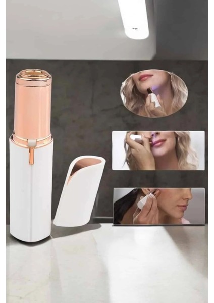 Taşınabilir ve Şık Yüz Kaş Epilatörü Hassas Ciltlere Özel modelleri