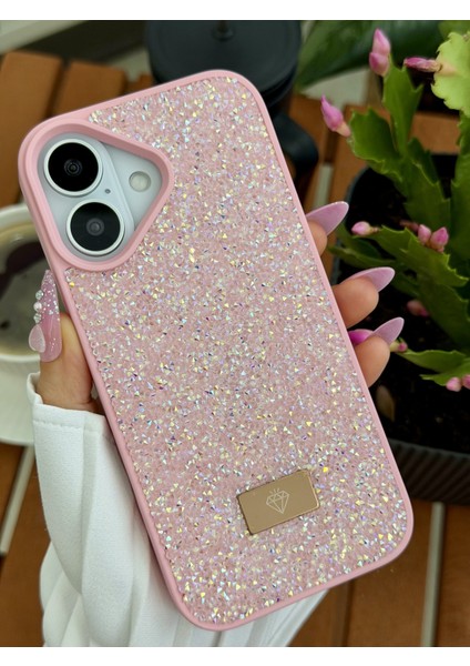Iphone 17 Uyumlu Elmas Tasarımlı Taşlı Işıltılı Parlak Pırlanta Kılıf fırsatları