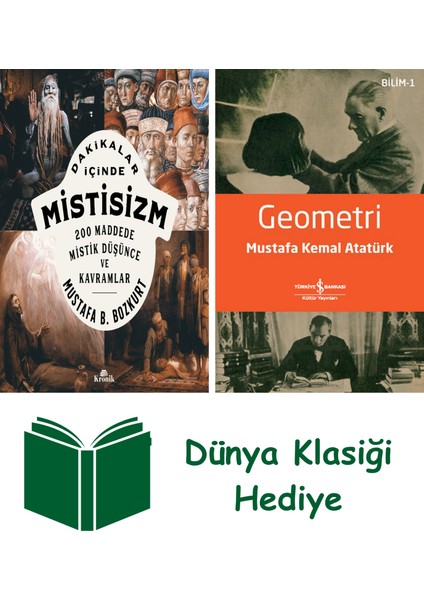 Dakikalar Içinde Mistisizm + Geometri + Dünya Klasiği Hediye